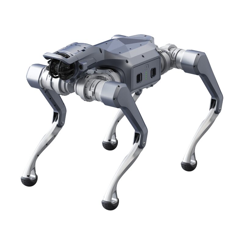 Unitree A2 industrial quadruped robot, standing, front view