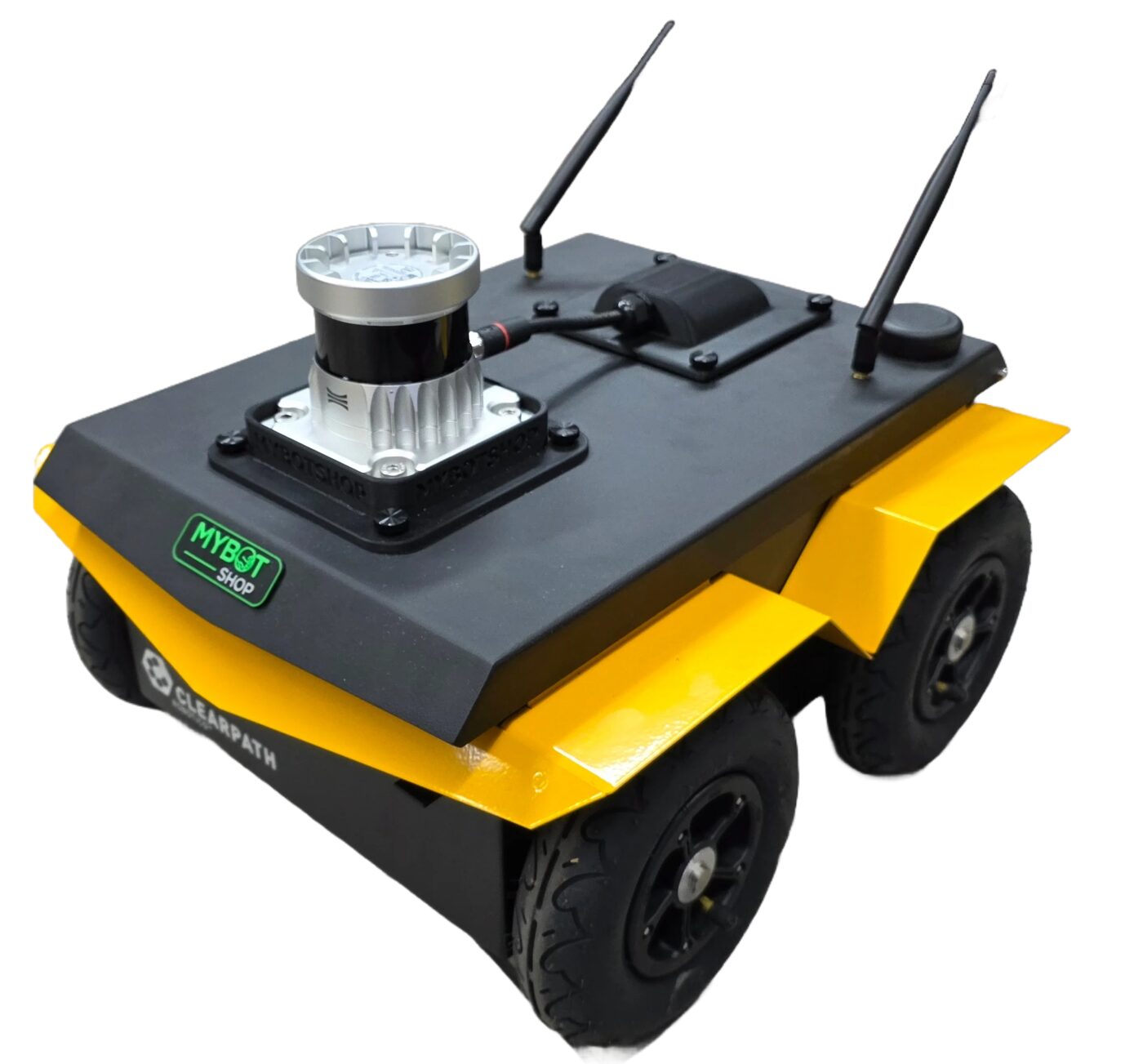 Jackal SUL variant with an Ouster LiDAR