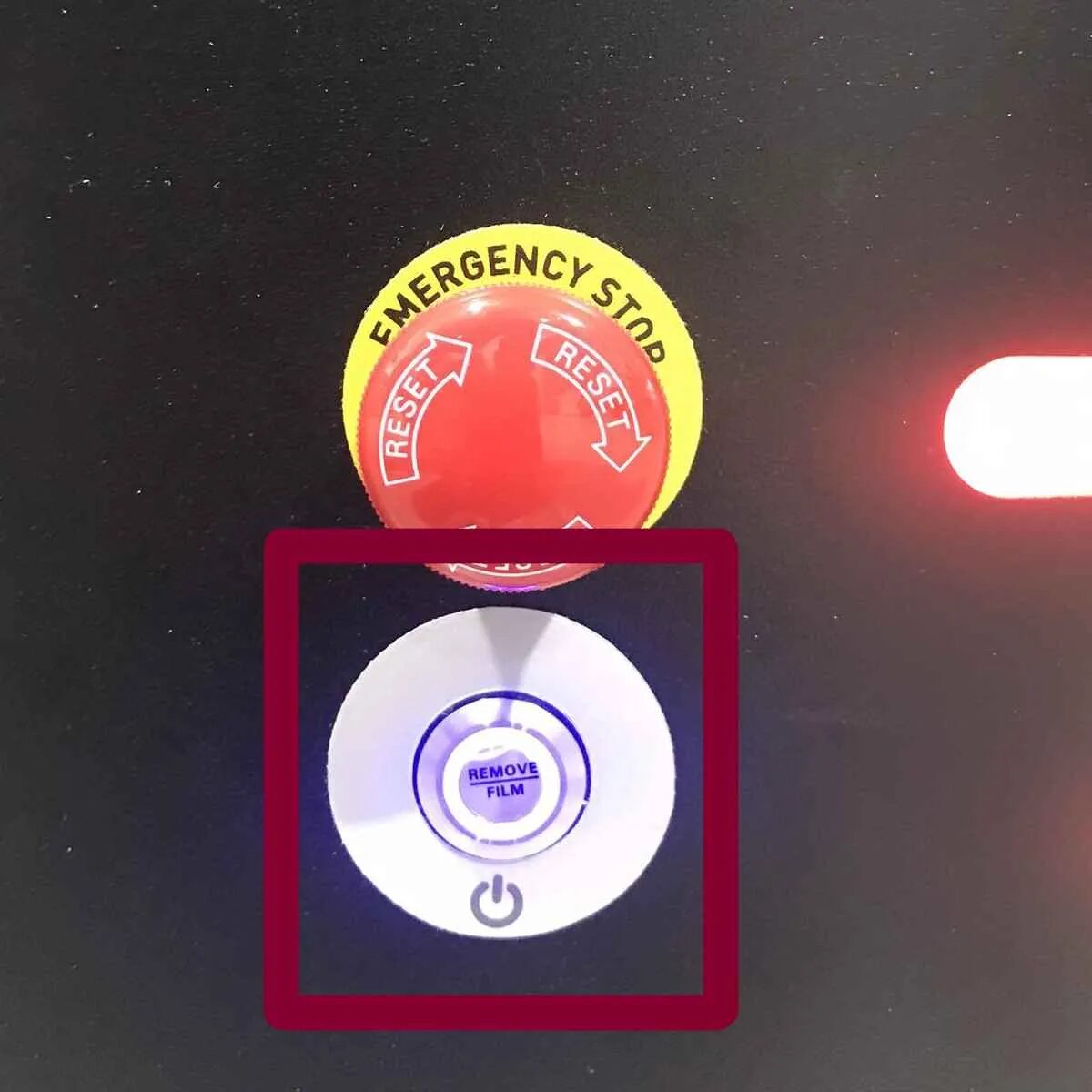 Ridgeback power button